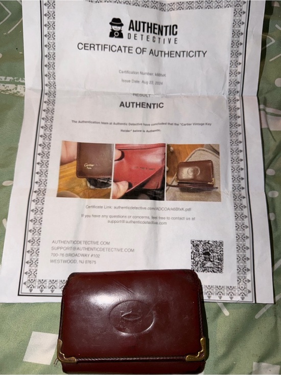Cartier Handbags - vintage Cartier Must de Cartier 6-hook key holder with COA